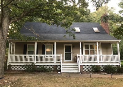 Home with full front porch built in Ashland, VA by BNH Builders