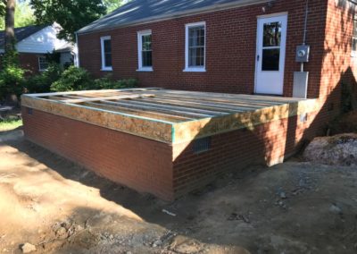 Porch construction in Ashland, VA | BNH Builders